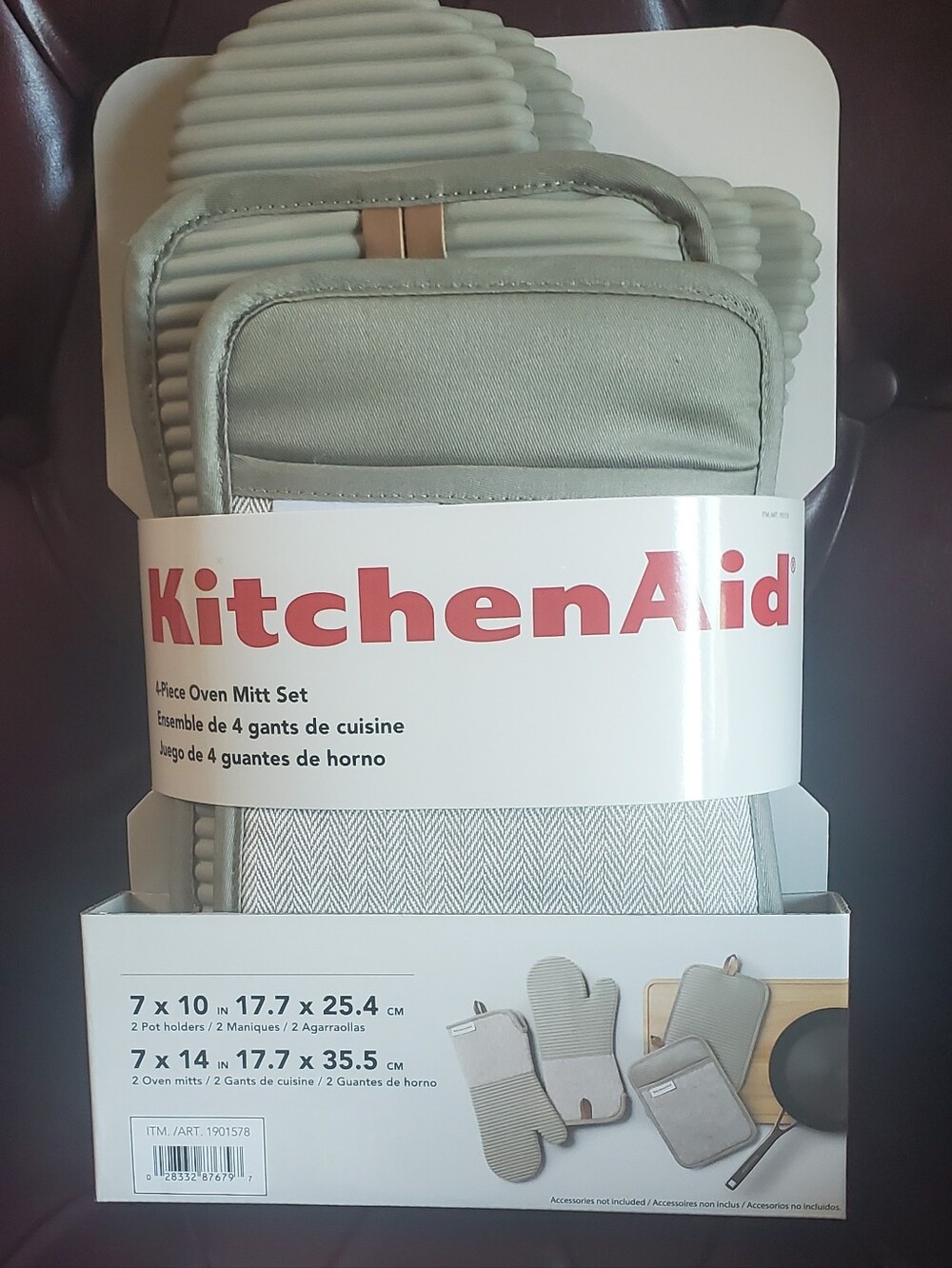 KitchenAid 4-Piece SILICONE KITCHEN SET HEAT RESISTANT UP TO 500F/260C